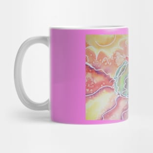 Colorful flowering cactus Mug